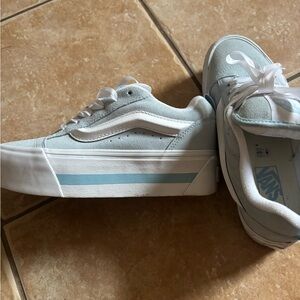 Vans Sky Blue and White Casual Shoes